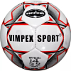 Футбольный мяч Vimpex Sport 9220 4 размер серый/красный