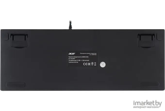 Клавиатура Acer OKW126 черный (ZL.KBDEE.00G)