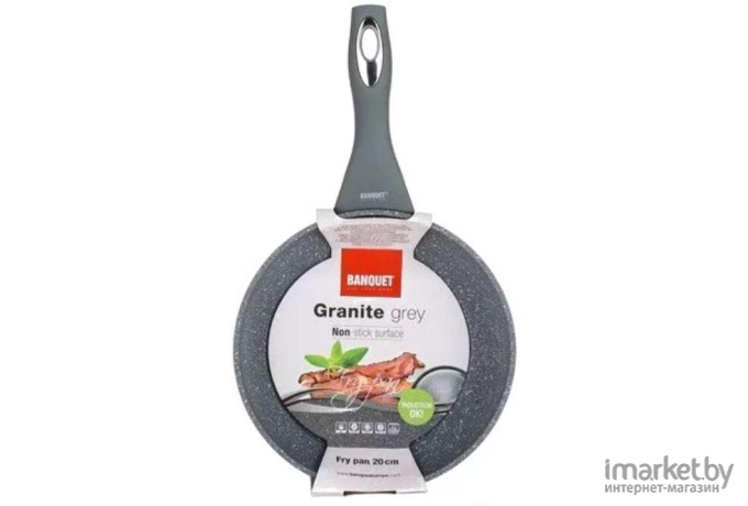 Сковорода Banquet Granite Grey 28 см (40050628)