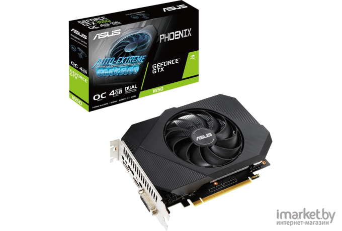 Видеокарта ASUS Phoenix GeForce GTX 1650 OC 4GB GDDR6 V2 PH-GTX1650-O4GD6-P-V2 (90YV0GX0-M0NA00)