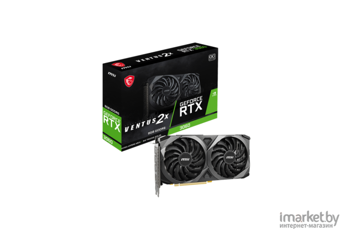 Видеокарта MSI GeForce RTX 3060 VENTUS 2X 8G OC