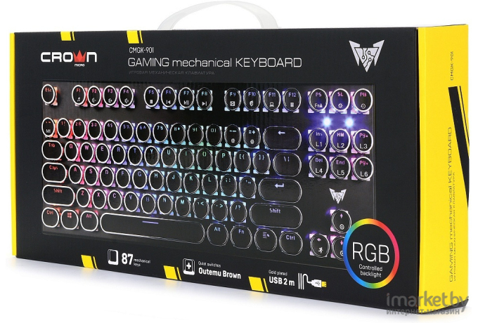 Клавиатура игровая Crown CMGK-901