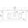 Тумба с умывальником Iddis EDI10W1i95K