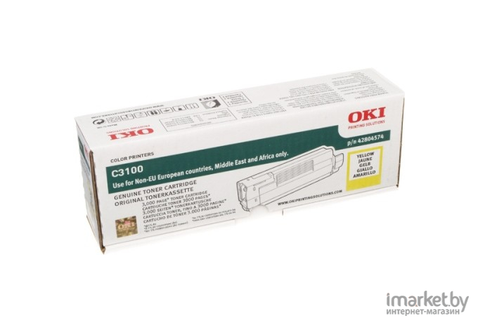 Тонер-картридж OKI TONER-Y-C3100-NEU (42804574)