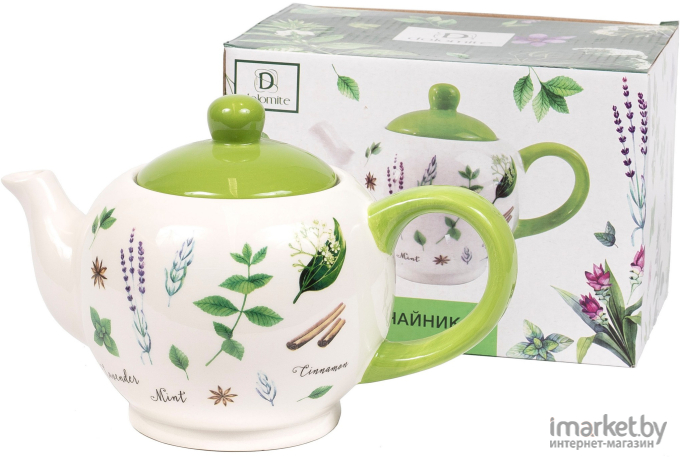 Заварочный чайник Choosing Porcelain Herbal Green 980 мл (L2520930)