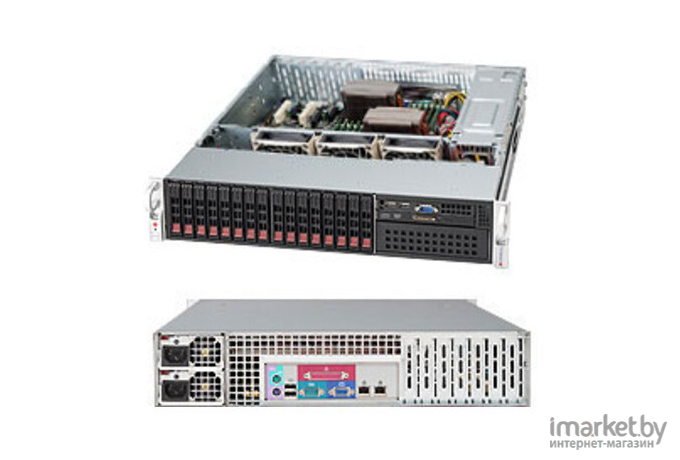 Корпус SuperMicro SuperChassis 740W (CSE-213A-R740LPB)