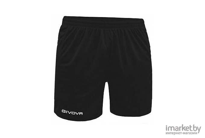 Шорты футбольные Givova Pantaloncino Givova One 3XS черный (P016)