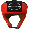 Шлем боксерский Vimpex Sport 5001 L красный