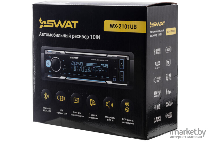 USB-магнитола Swat WX-2101UB