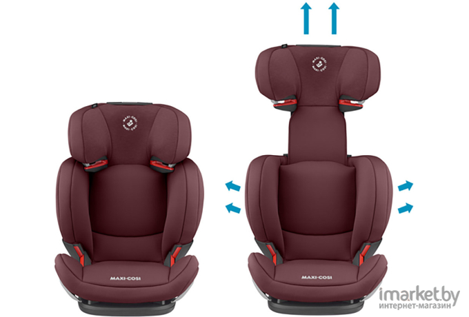 Автокресло Maxi-Cosi Rodifix AirProtect authentic red