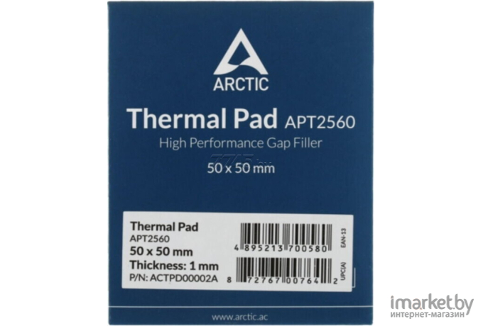 Термопрокладка Arctic Cooling Thermal pad 50x50x1 (ACTPD00002A)