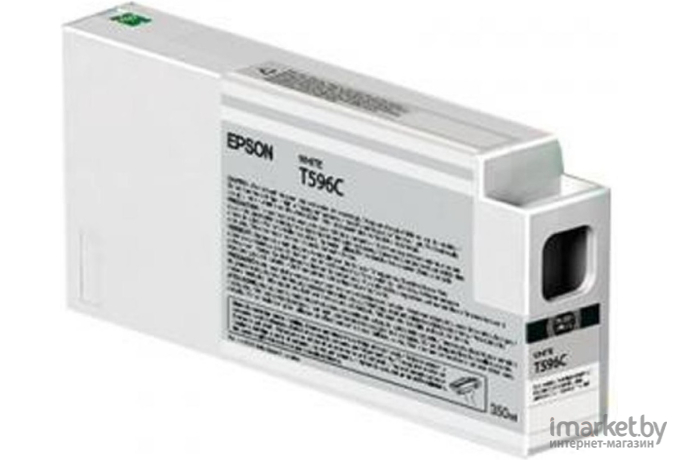 Картридж струйный Epson C13T596C00 350 мл белый