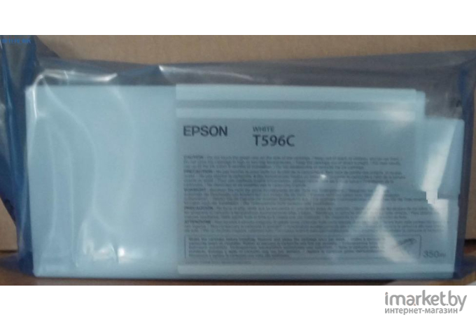 Картридж струйный Epson C13T596C00 350 мл белый