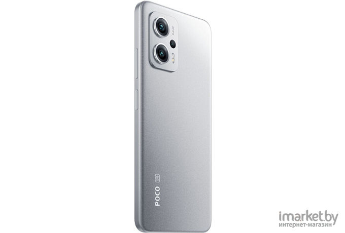 Смартфон Xiaomi POCO X4 GT 8GB/128GB Silver EU (22041216G)