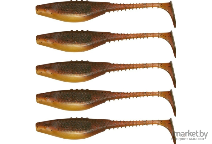 Приманка силиконовая Dragon Belly Fish Pro 2,5/6 см 5шт (BF25D-40-750)
