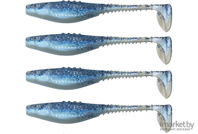 Приманка силиконовая Dragon Belly Fish Pro 3/7,5 см 4шт (BF30D-02-961)