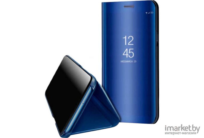 Чехол для телефона Atomic Flip для Samsung Galaxy A01 синий (40.332)