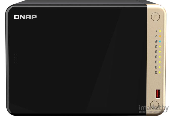 Сетевое хранилище NAS Qnap Original (TS-664-4G)