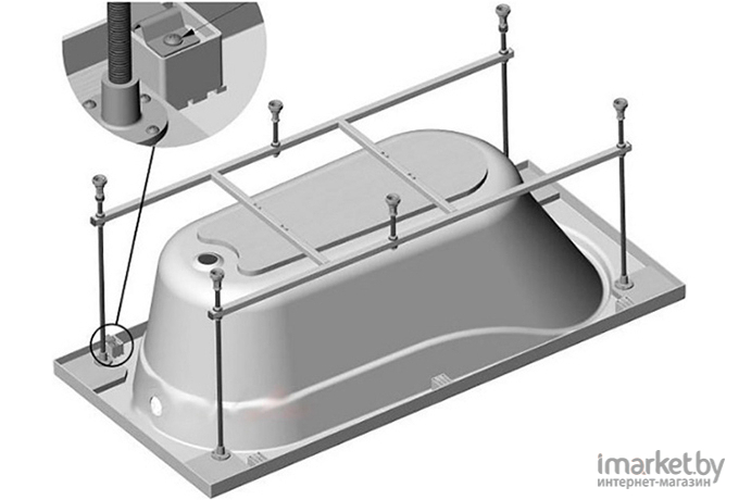 Каркас Ventospa 1700х700 (16ВАКВ.150.070.02.100-02)