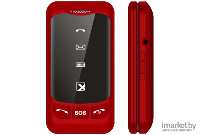 Мобильный телефон TeXet TM-B419 красный (24289)