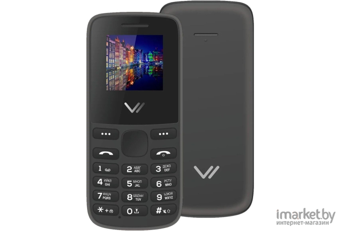 Мобильный телефон Vertex M115 Black (23451)