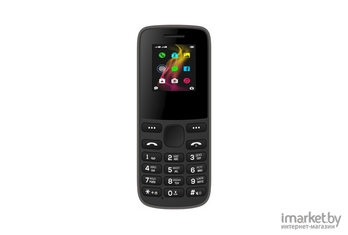 Мобильный телефон Vertex M115 Black (23451)