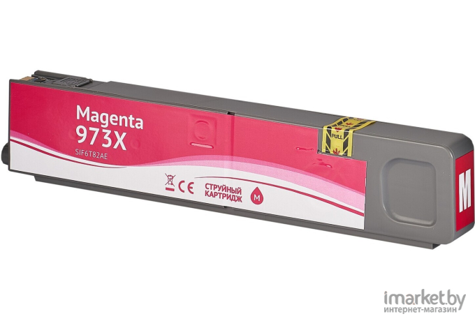 Картридж струйный Sakura Printing F6T82AE аналог №973X Magenta (SIF6T82AE)