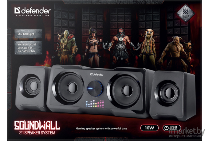 Акустическая система Defender Soundwall (65214)