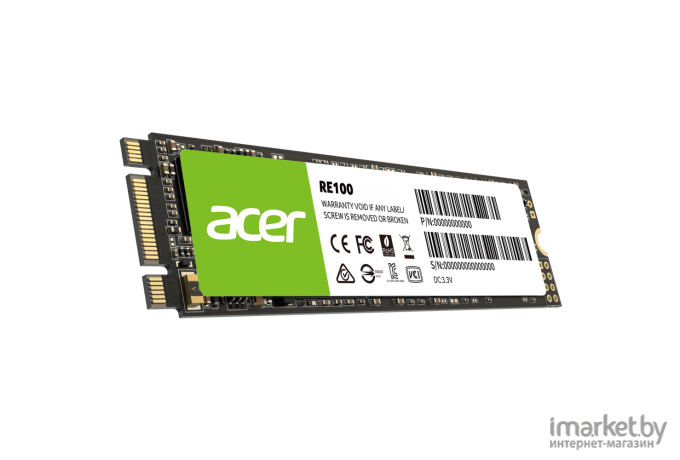 Твердотельный накопитель Acer SSD 256GB RE100 M.2 (BL.9BWWA.113)