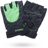 Перчатки для фитнеса Atemi AFG06GNS размер S Черно-зеленый