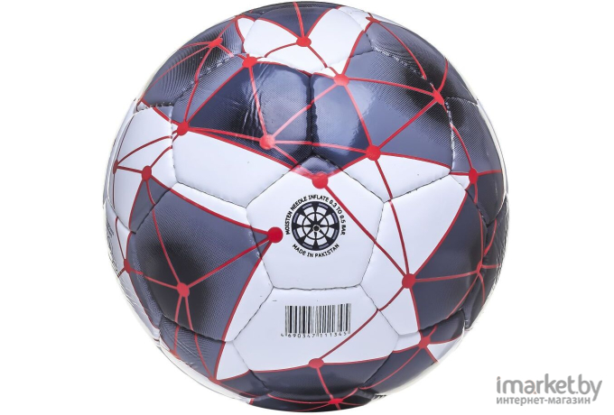 Мяч футбольный Atemi Spectrum р.5 Белый/Серый