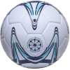 Мяч футбольный Atemi Attack р.4 белый/синий/голубой