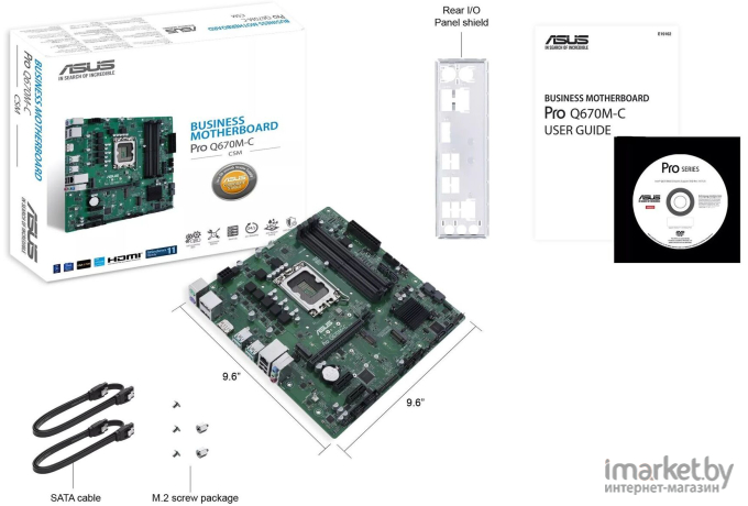 Материнская плата ASUS PRO Q670M-C-CSM (90MB19E0-M0EAYC)