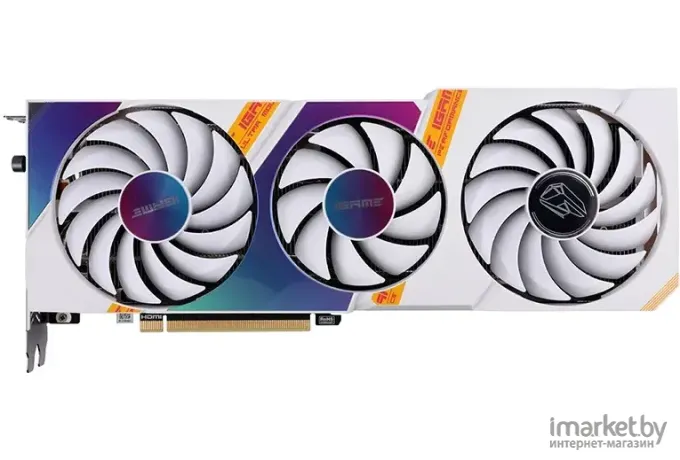 Видеокарта Colorful iGame GeForce RTX 3060 Ti Ultra W OC G6X V2-V