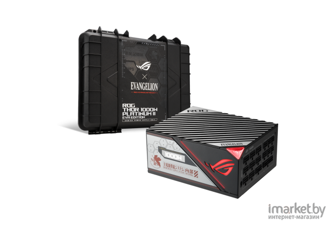 Блок питания ASUS ROG Thor 1000W Platinum II EVA Edition ROG-THOR-1000P2-EVA-GAMING (90YE00L3-B0NA00)