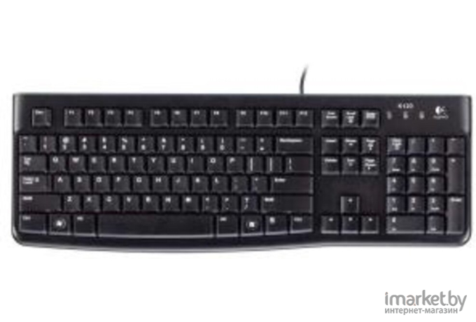 Клавиатура Logitech Keyboard K120 черный (920-002506)