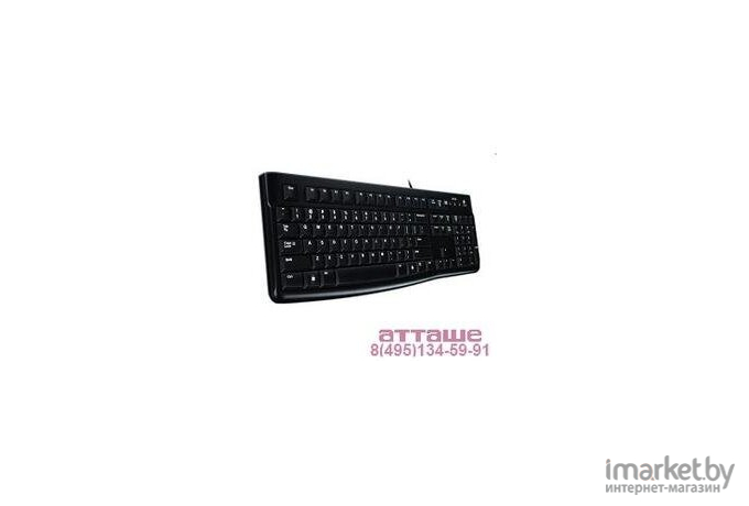 Клавиатура Logitech Keyboard K120 черный (920-002506)