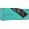 Клавиатура Logitech Keyboard K120 черный (920-002506)