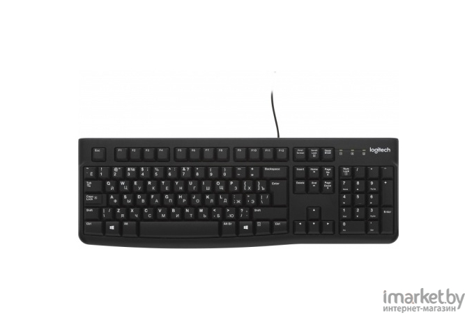 Клавиатура Logitech Keyboard K120 черный (920-002506)