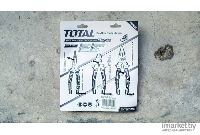 Набор губцевого инструмента Total THT2K0302