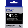 Картридж ленточный Epson LK5BWV Vivid White/Black 18/9 (C53S655014)