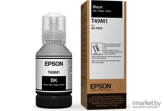 Чернила Epson T49N1 черный (C13T49N100)