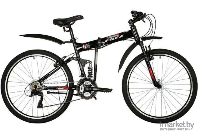 Горный Велосипед Foxx ZING F1 26 2021 р-р 18 черный (26SFV.ZINGF1.18BK1)