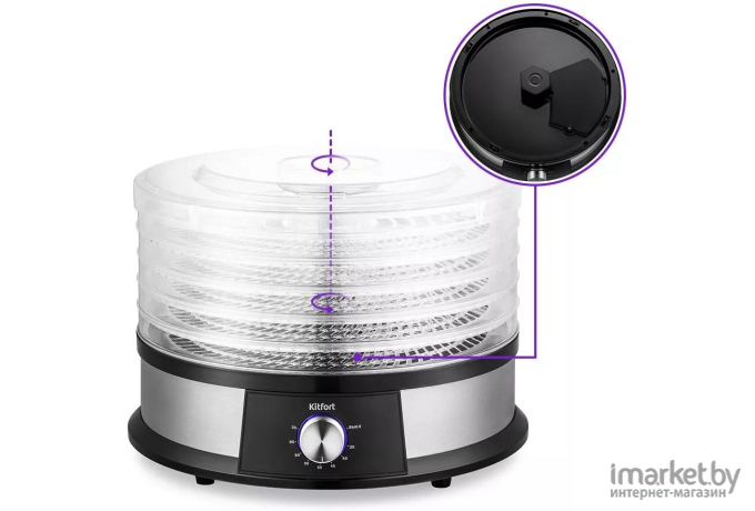 Сушилка для овощей и фруктов Kitfort KT-1930