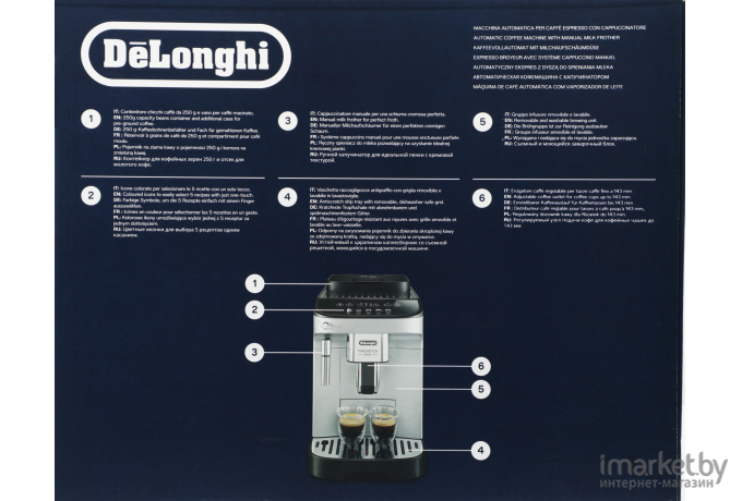 Кофемашина DeLonghi ECAM290.31.SB