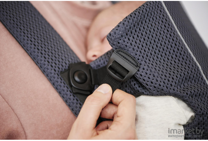 Рюкзак-кенгуру BabyBjorn Mini 3D Mesh Anthracite (0210.13)