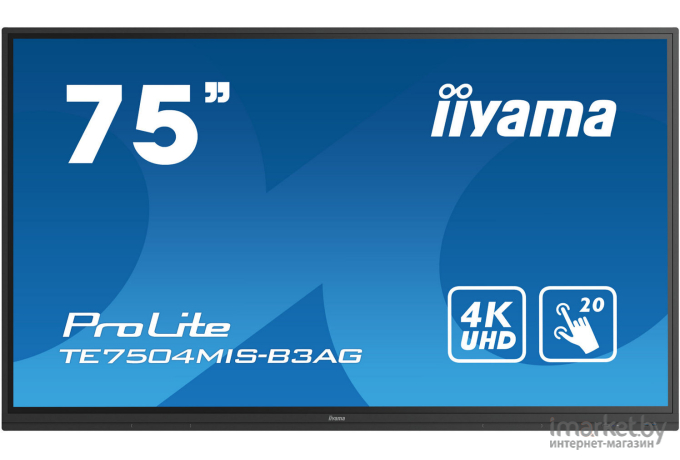 Интерактивная панель Iiyama ProLite TE7504MIS-B3AG