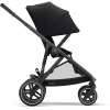 Прогулочная коляска для двойни Cybex Gazelle BLK deep black