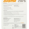 Карта памяти Digma microSDXC 256Gb Class10 Digma CARD30 + adapter (DGFCA256A03)