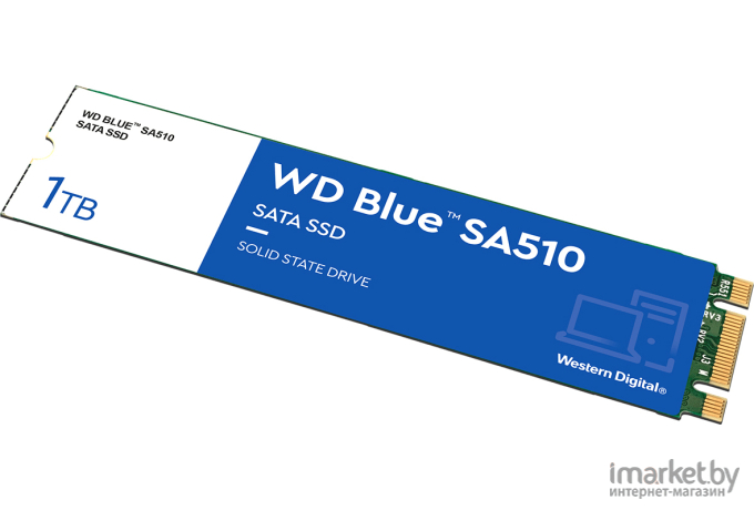 SSD-накопитель WD Blue SA510 500GB (WDS500G3B0B)